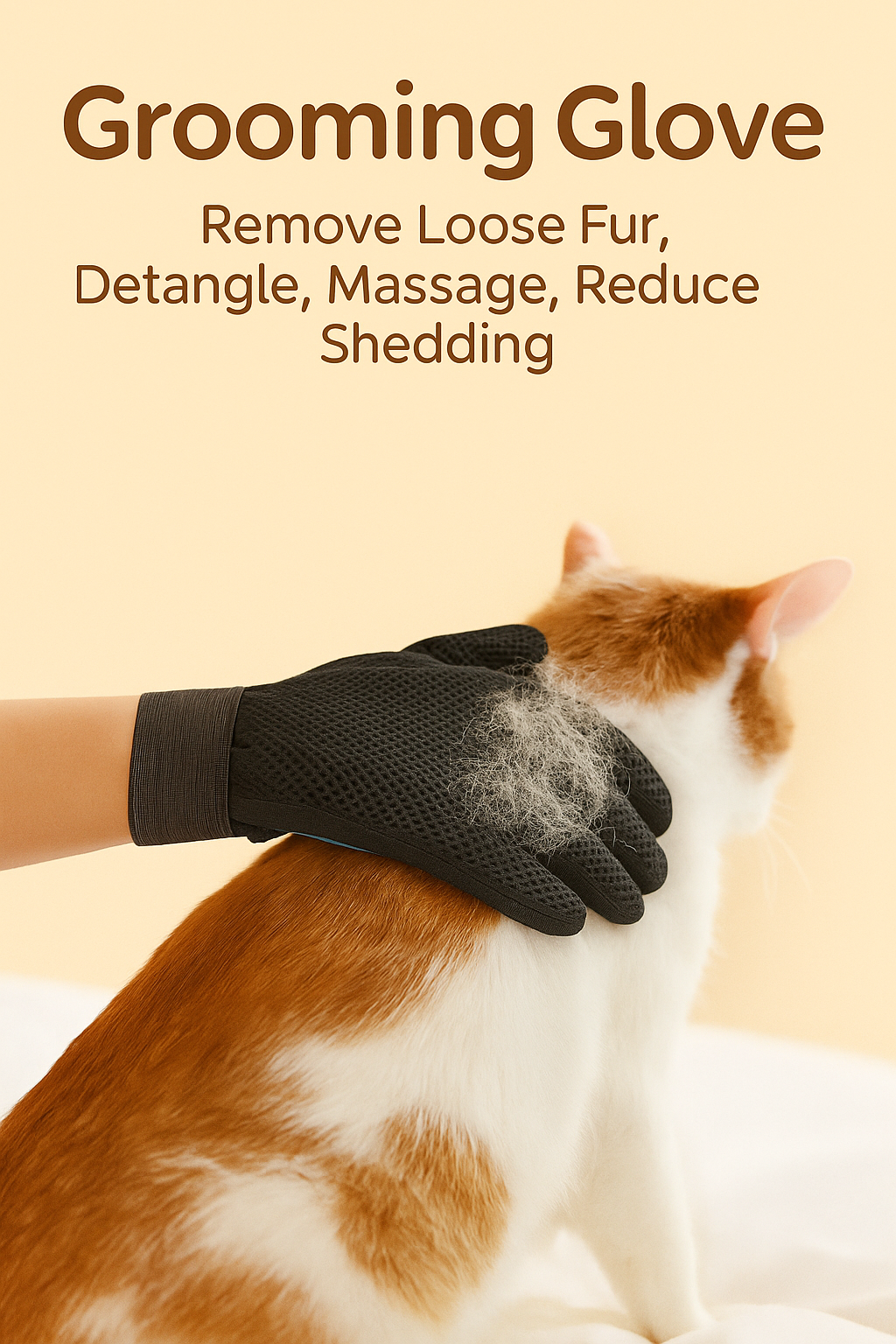 CozyMitt™ - Grooming Glove
