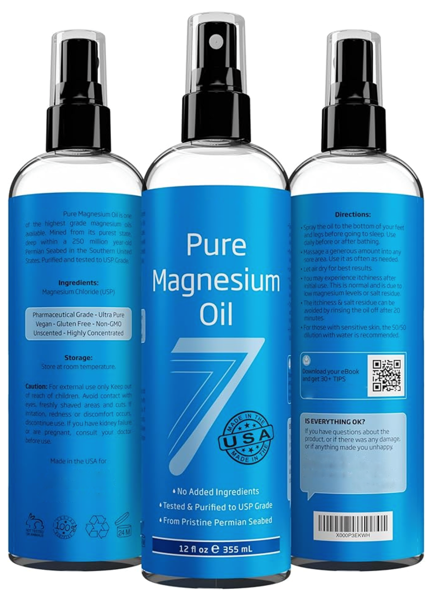 Magnesium Relief™ - 100% Absorbable Topical Spray